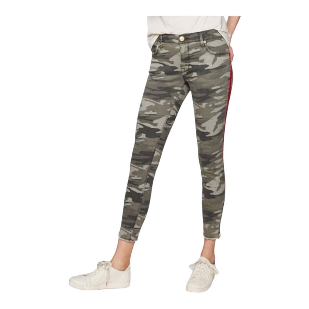 Express Camouflages Pants‎ with Side multi Ribbon On Legs Sz XL/Tall